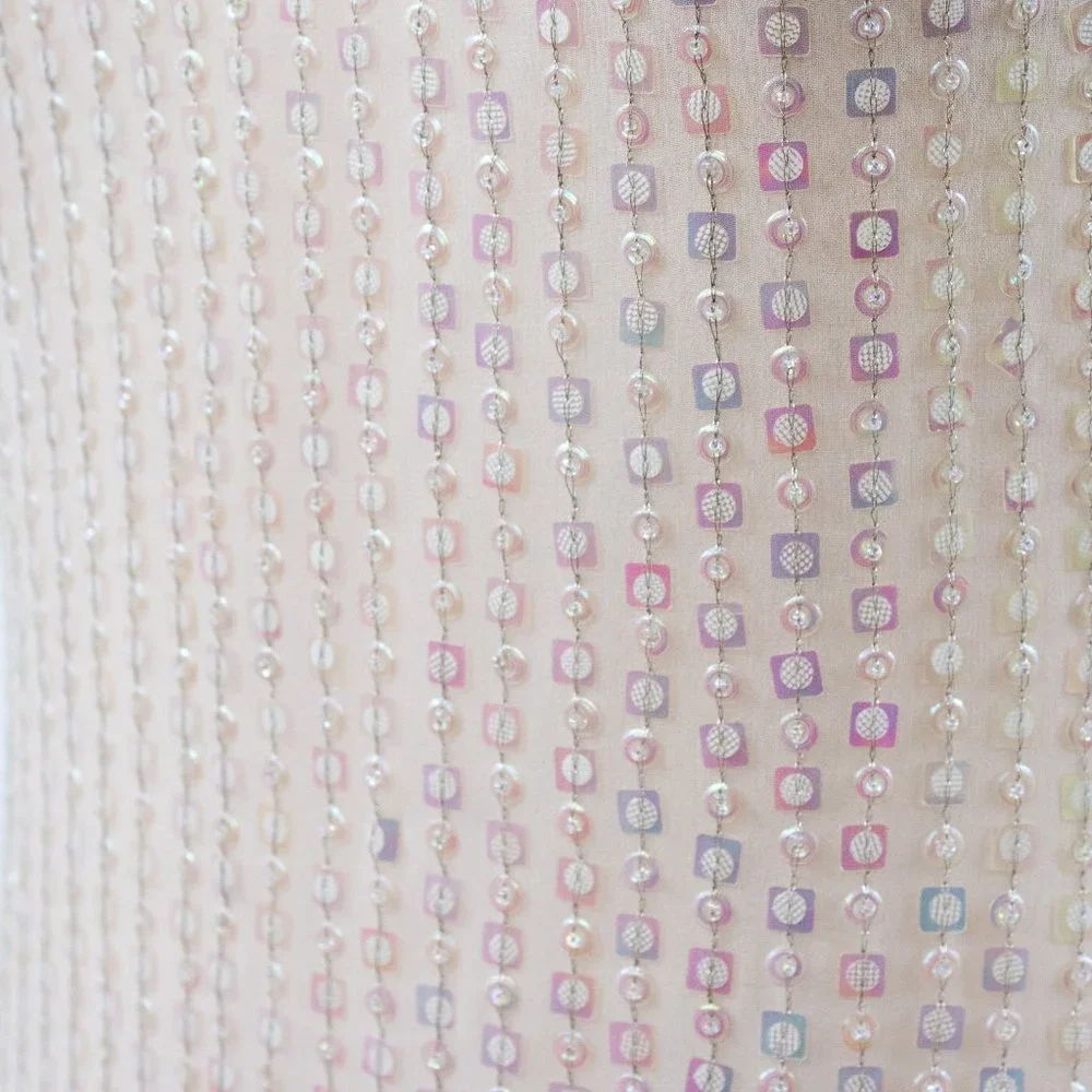 SOLD Dress Vintage 90s Genny Prada 4 Silk Hologram Sequin Formal Wedding Gown - Picture 3 of 15